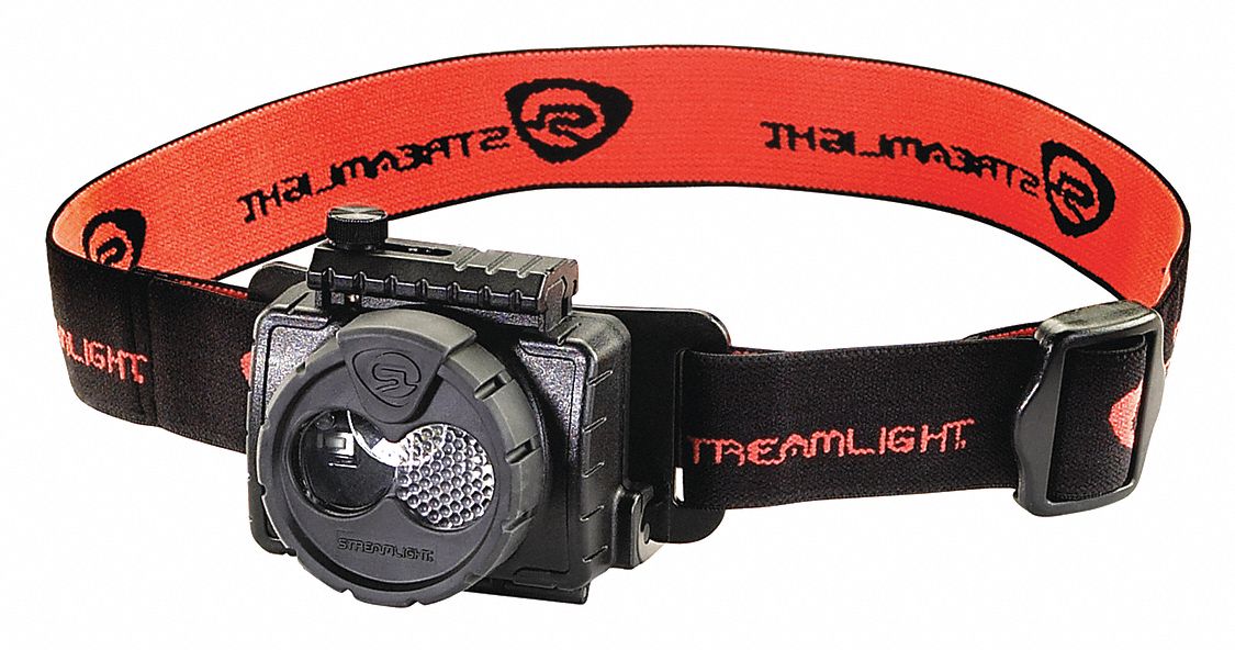 Headlamp Polycarbonate Black 125lm