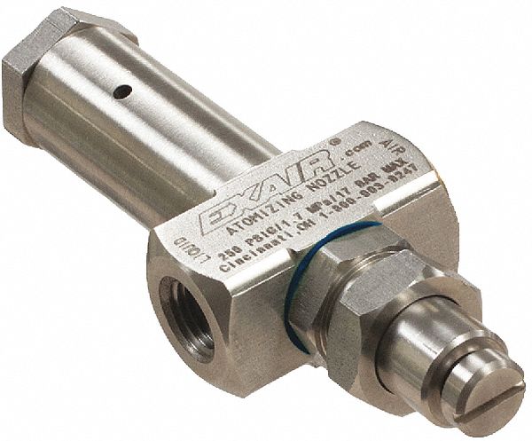 Atomizing Spray Nozzle Pressure