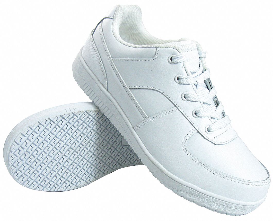 Athletic Shoe W 8 White PR