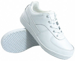 Athletic Shoe W 8 White PR