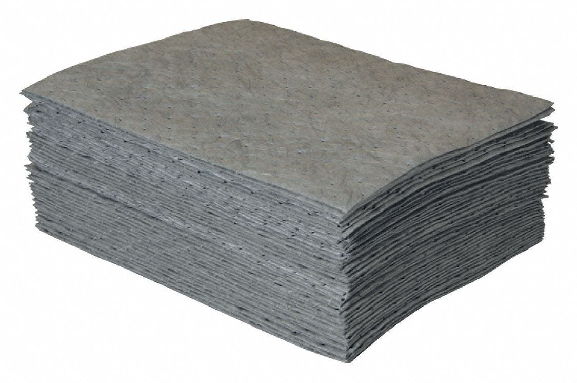 Absorbent Pad Universal Gray PK50