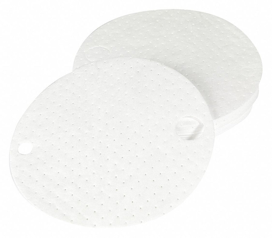 Drum Top Pad Oil-Based Liquid White PK25
