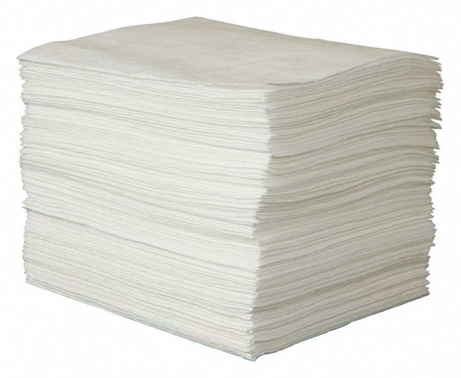 Absorb Pad Oil-Based Liquids White PK100