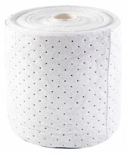 Absorbent Roll Oil-Based Liquids White