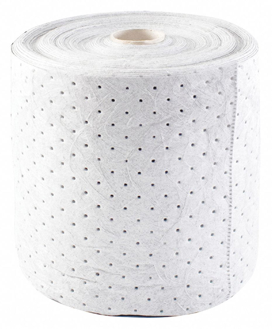 Absorbent Roll Oil-Based Liquids White