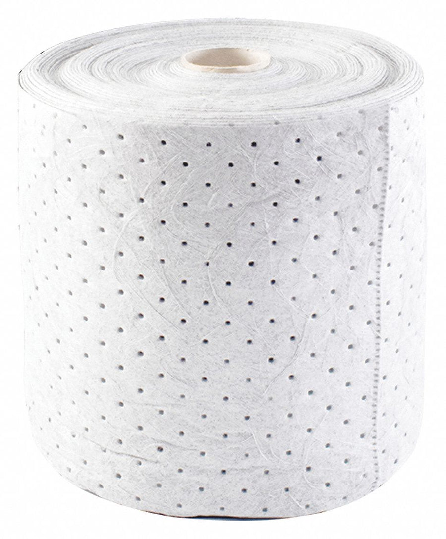 Absorbent Roll Oil-Based Liquids White