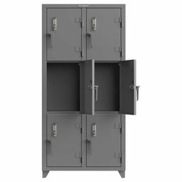 Locker 36 W 18 D 75 H Assembled