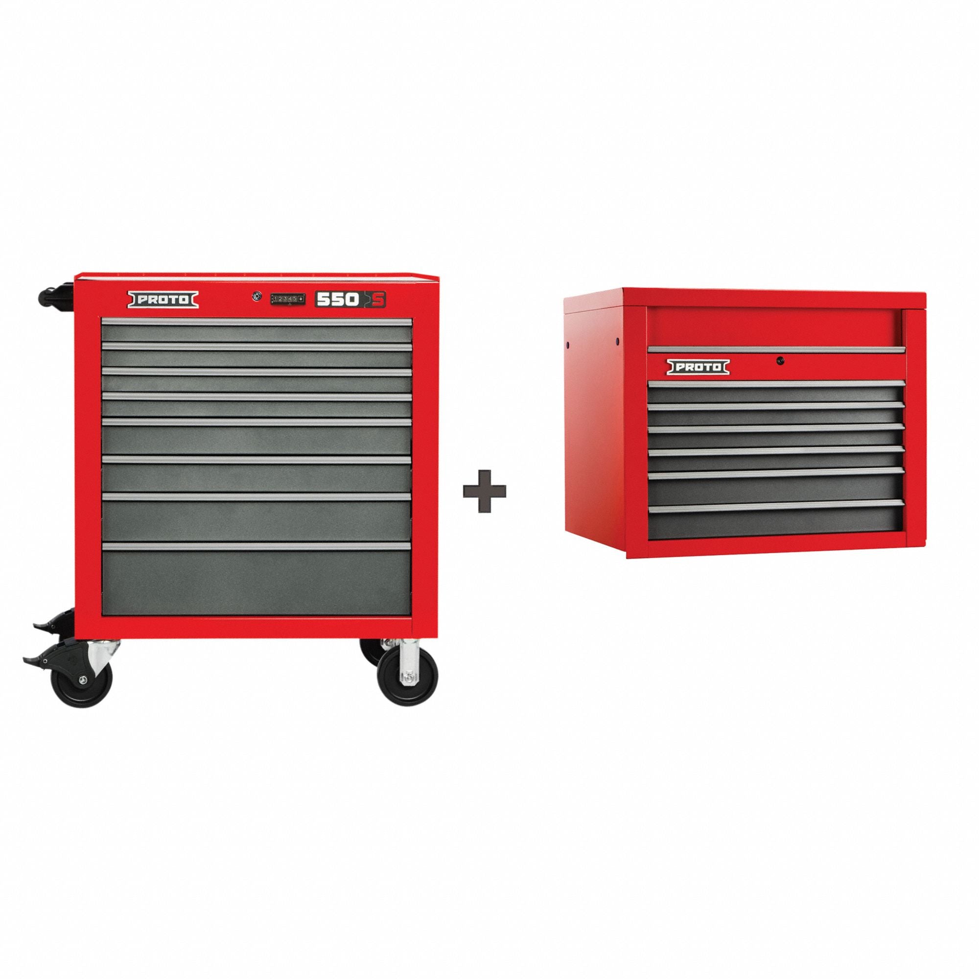Rolling Cabinet Matte Gray 13 Drawers