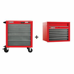 Rolling Cabinet Matte Gray 12 Drawers
