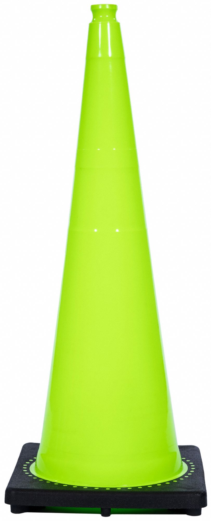 Traffic Cone 10 lb Lime Cone Color