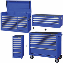 RollingCabinet PwdrCt Blue 27Drawers