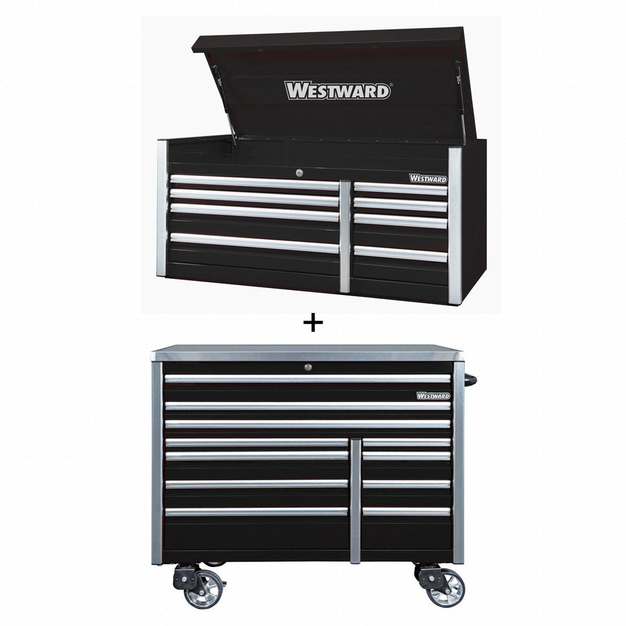 RollingCabinet PwdrCt Black 19Drawers