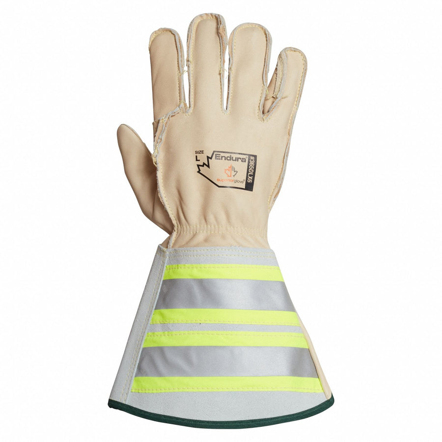 Gloves White S Horsehide PR