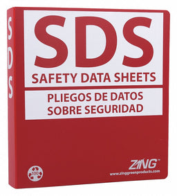 GHS SDS Binder 1-1/2 in Bilingual