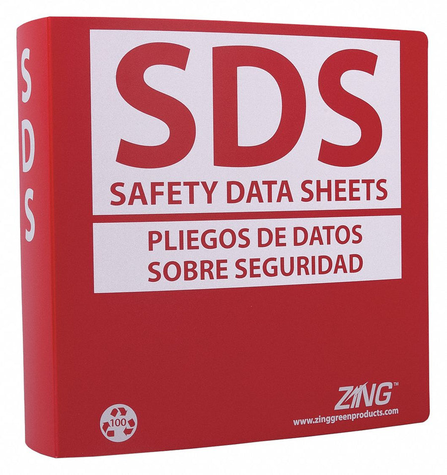GHS SDS Binder 2-1/2 in Bilingual