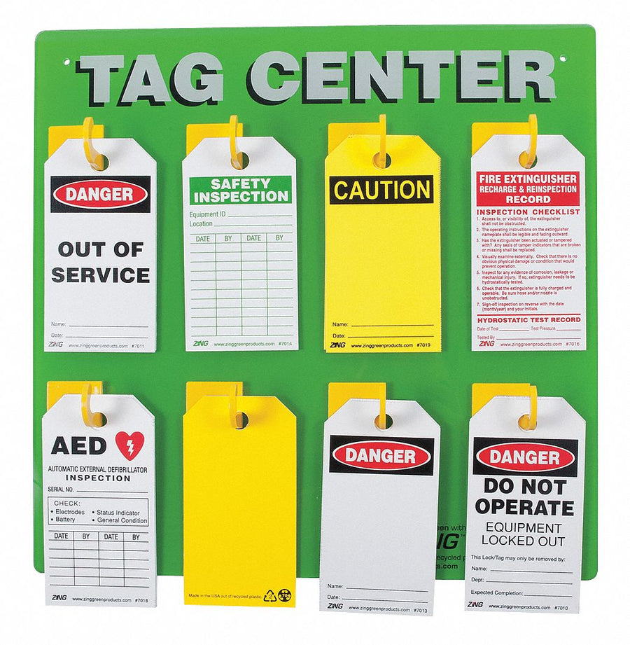 Tag Center Unfilled 15 In H