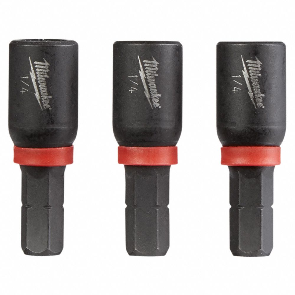 Nutsetter L 1.5 Socket 1/4 PK3