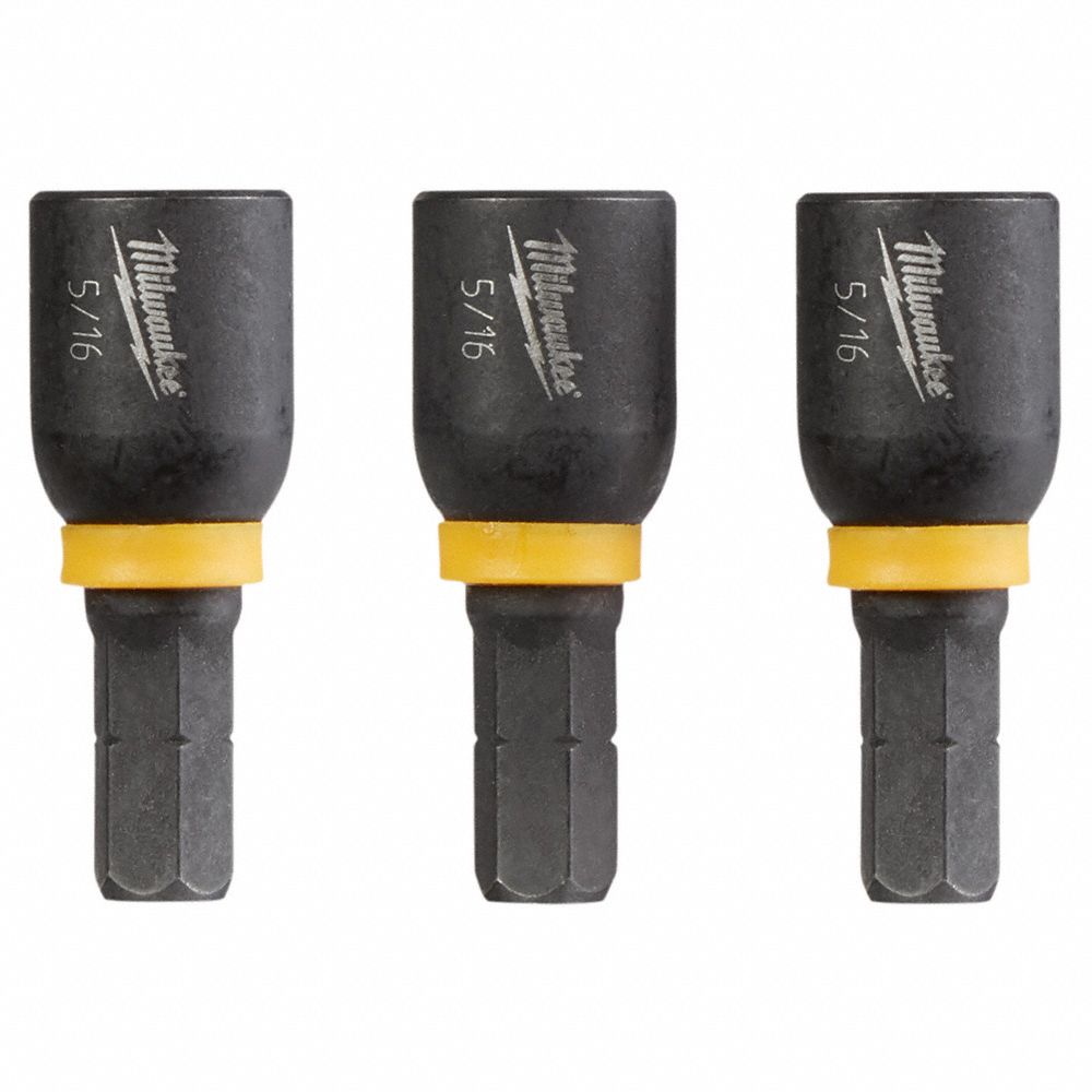 Nutsetter L 1.5 Socket 5/16 PK3