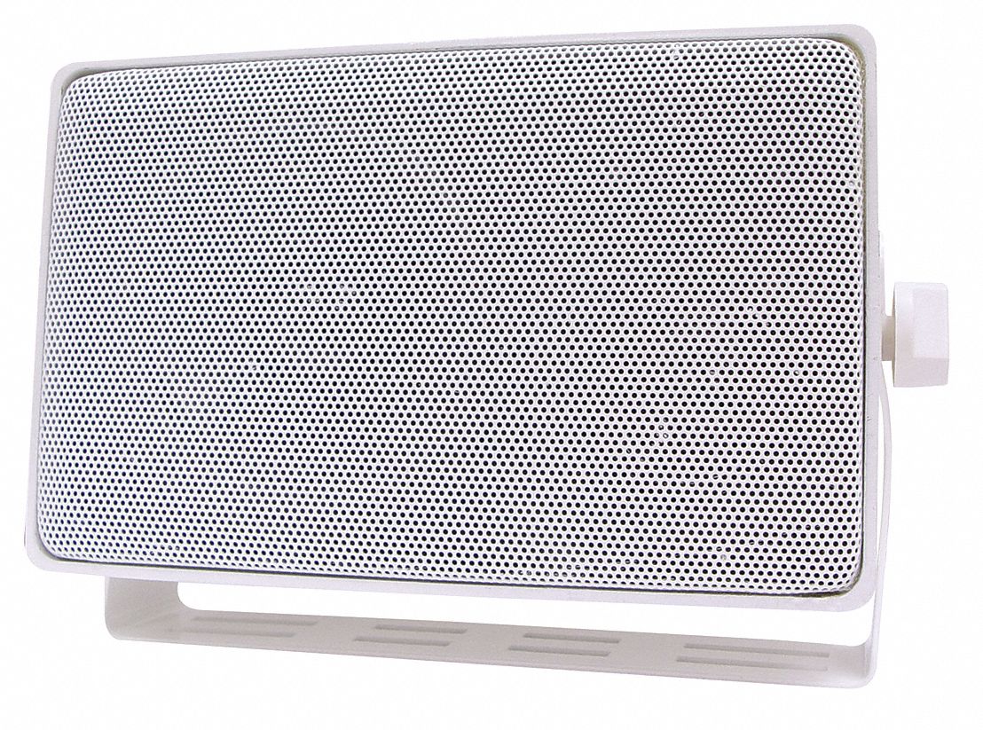 3-Way Indoor/Outdoor Speaker 4 In White