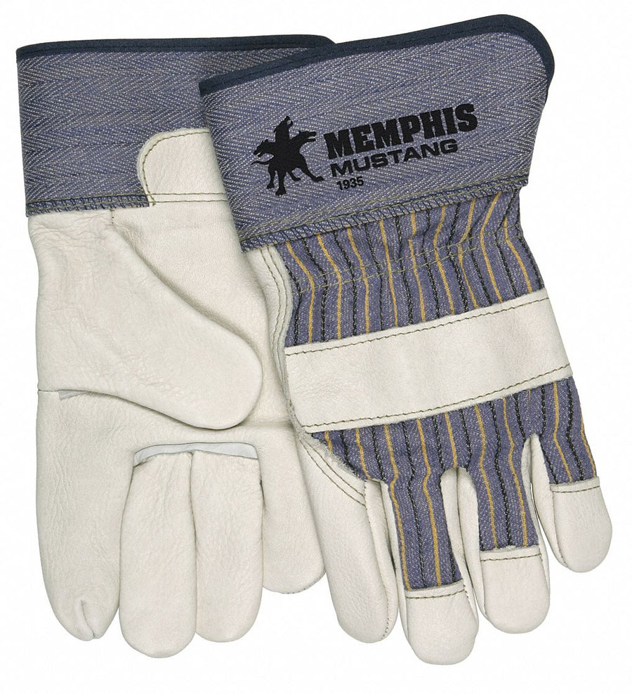 Leather Gloves Beige S PR