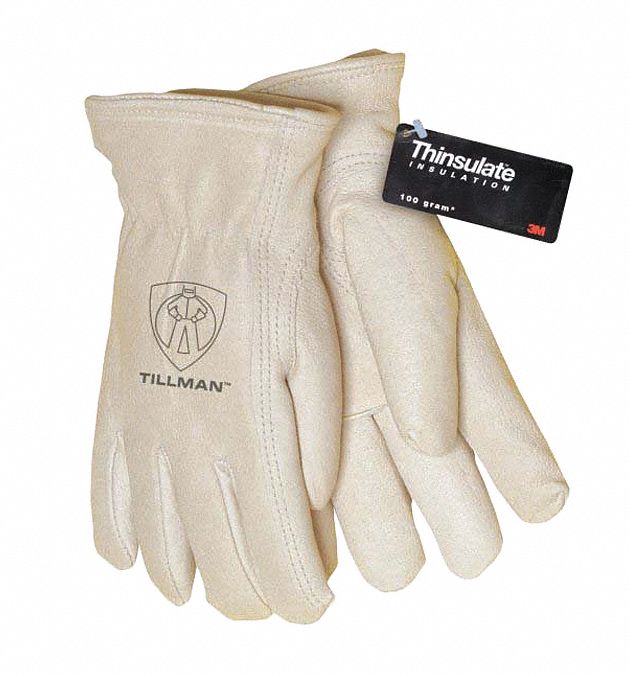 Gloves Pigskin Insulated Large PR