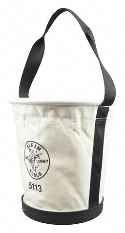 Bucket Bag Canvas Tapered Wall OffWhite