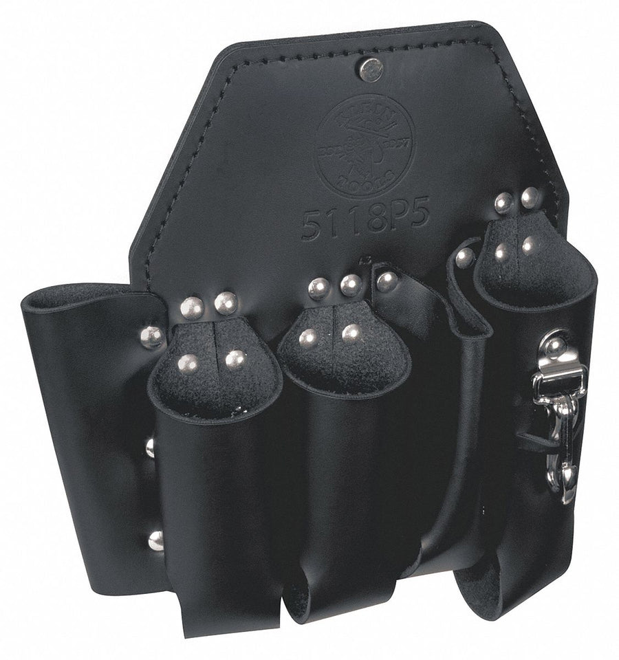 Black Tool Pouch Leather