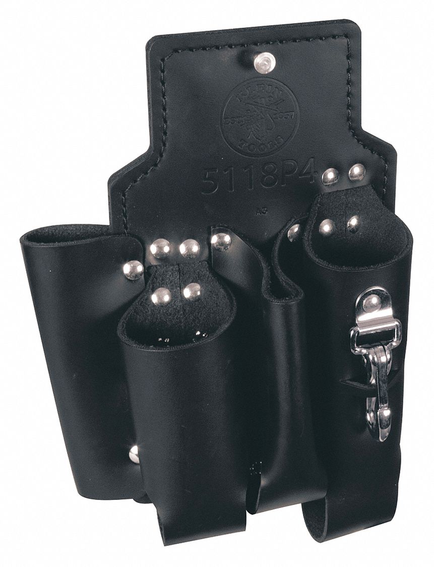 Black Tool Pouch Leather