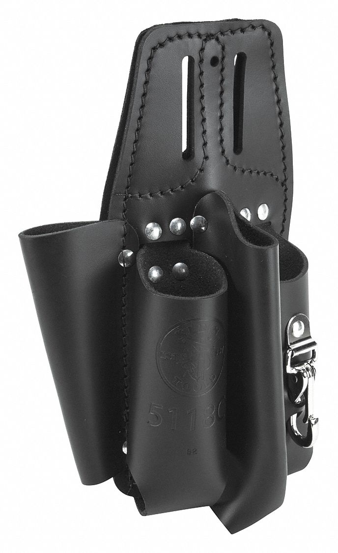 Black Tool Pouch Leather