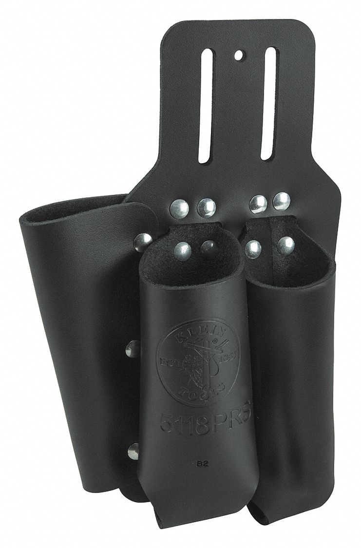 Black Tool Pouch Leather