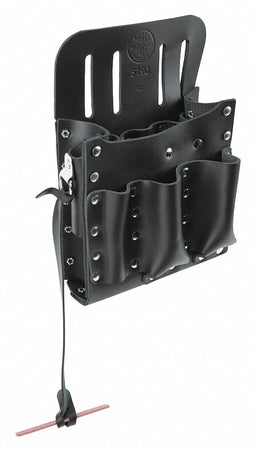 Black Tool Pouch Leather