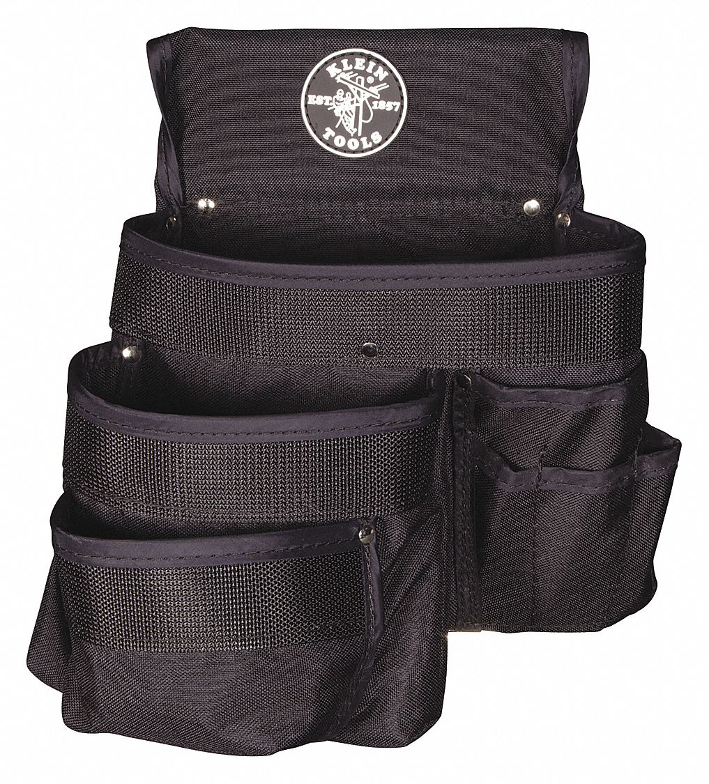 Black Tool Pouch Ballistic Nylon