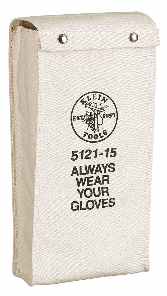 Glove Bag 1 Pocket 15x8x2-3/4 to 5-1/2