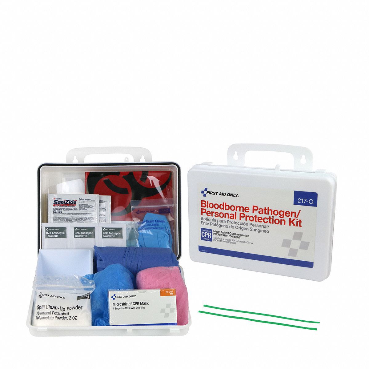 Bloodborne Pathogen Kit Plastic Case