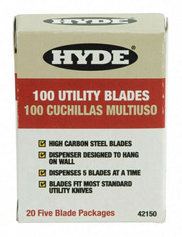 Hd Utility Knife Blades PK100