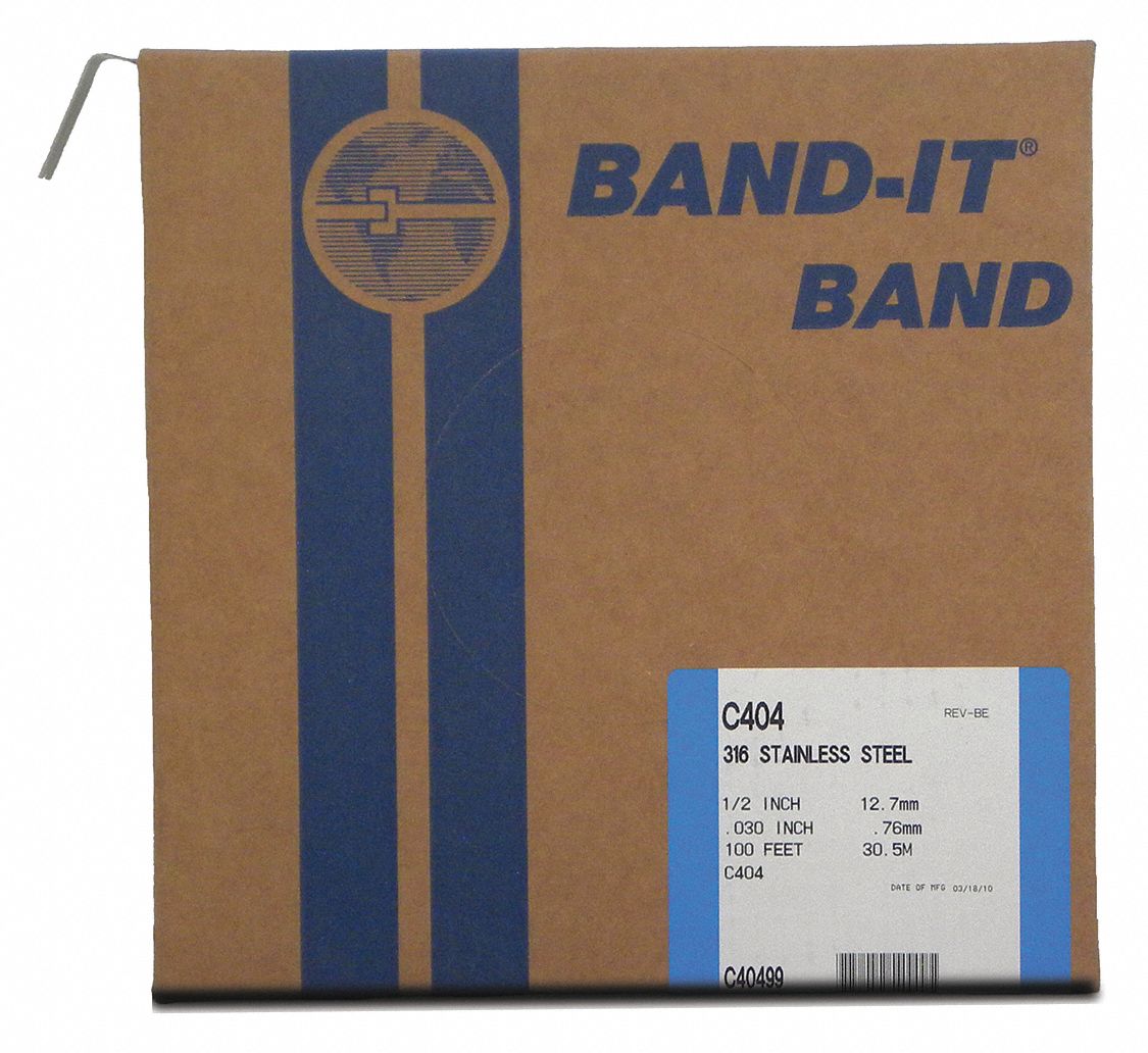 Band 316Ss 1/2 X 0.030 X 100 RL/100Ft