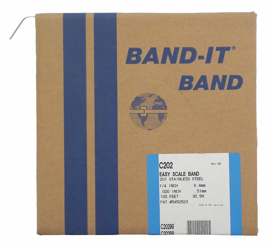 Bandit Band 201/301 1/4X.020 RL/100Ft