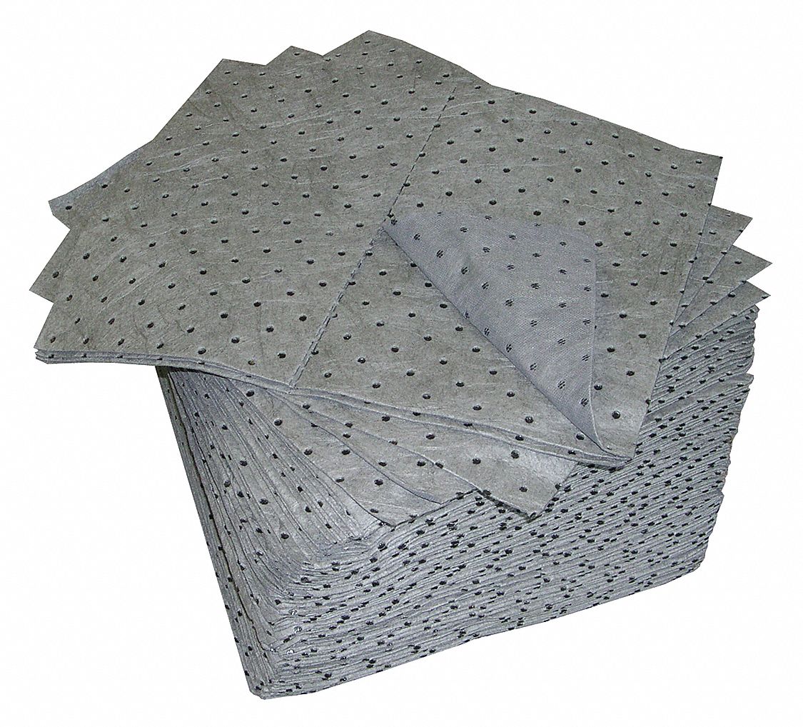 Absorbent Pad Universal Gray PK50