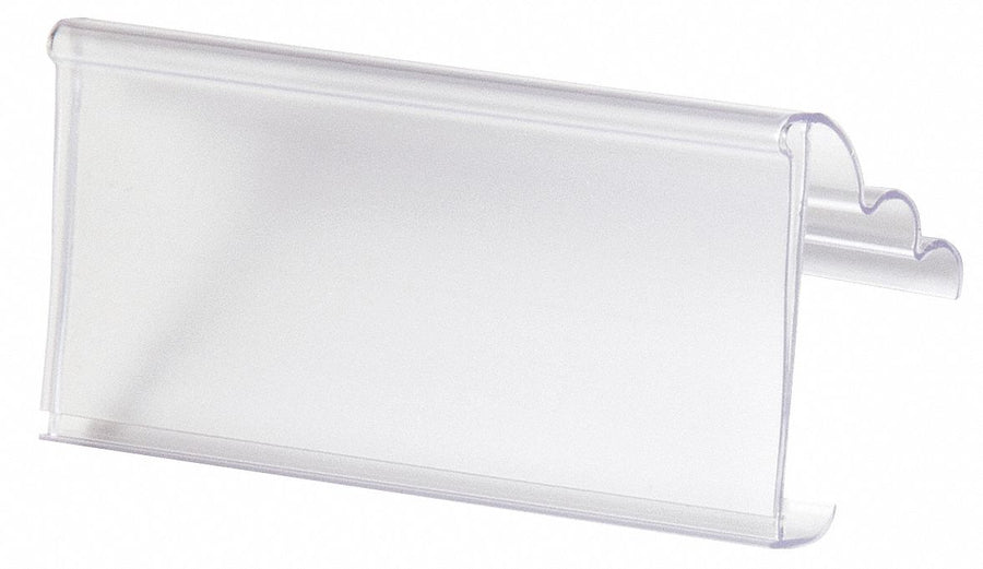 Label Holder Clear Slide-In PK25