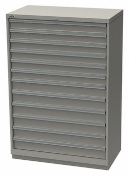 Mod Drwr Cab 59-1/2 H 12 Drwr Light Gray