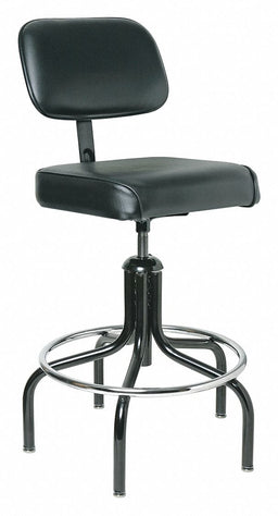 Drafting Chair 46 in H Black