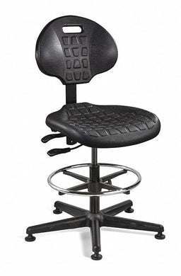 Drafting Chair 50 in H Black