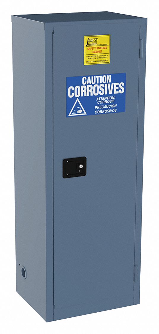 Corrosive Safety Cabinet 24gal. 18in.D