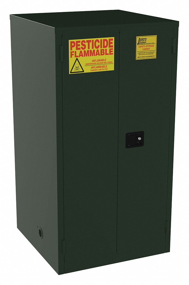 Pesticide Safety Cabinet 60 gal 65in. H