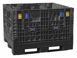 Clps Bulk Ctr Black Solid 48 in