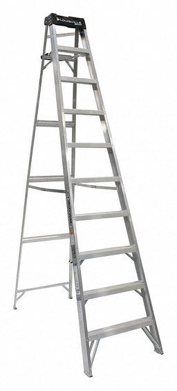 Stepladder Alum 10 ft 300 lb.