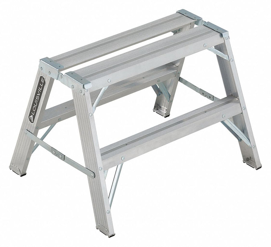 Sawhorse Ladder Aluminum 33-1/4 W 25 H