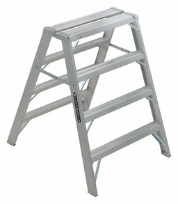 Sawhorse Ladder Aluminum 36-1/4 W 49 H
