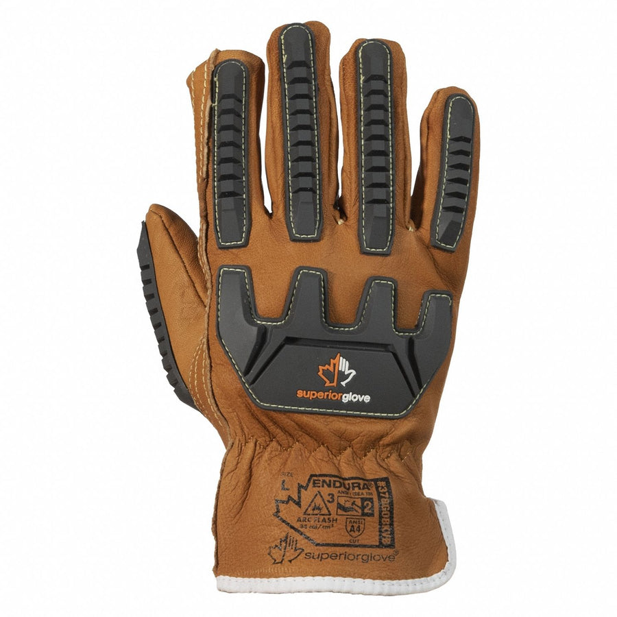 Arc Flash Driver Glove Goat Grain L PR
