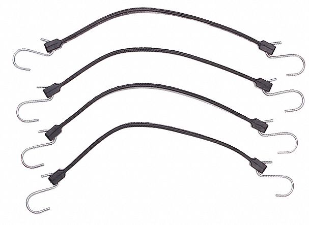 Rubber Hanging Straps 19 L PK4